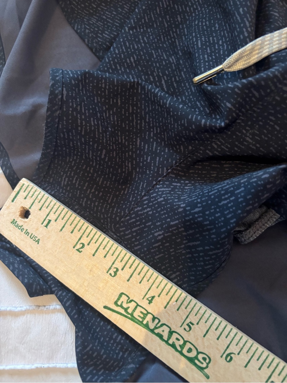 Vuori Black Athletic Running Shorts with Drawstring - Picture 6 of 7